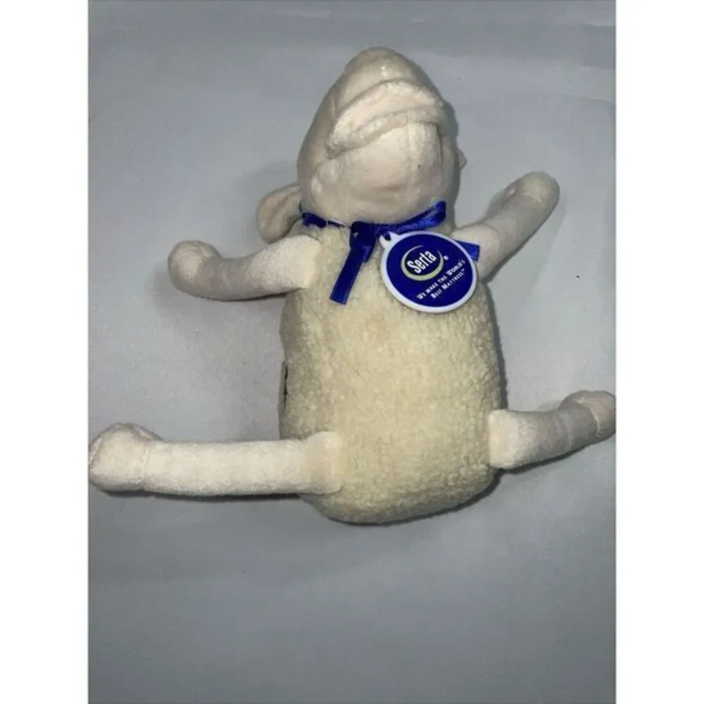 Rare Serta Talking Sheep # 5 Plush Stuffed Animal Toy Sleep‎ Number 5